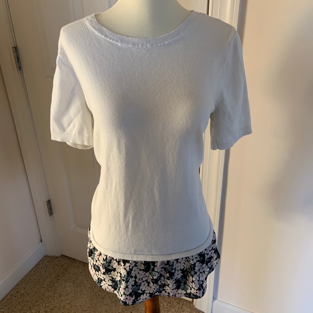 LOFT cross back sweater